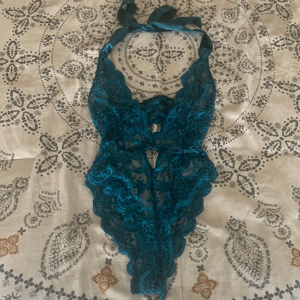 HOT blue lingerie